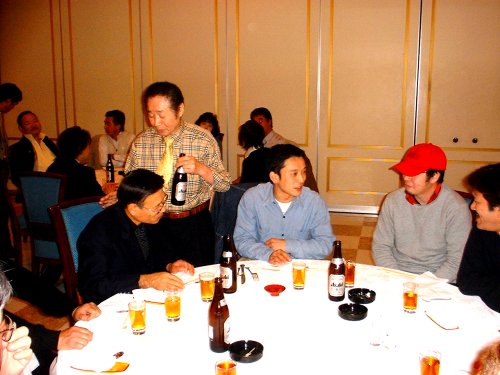 懇親会