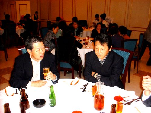 懇親会