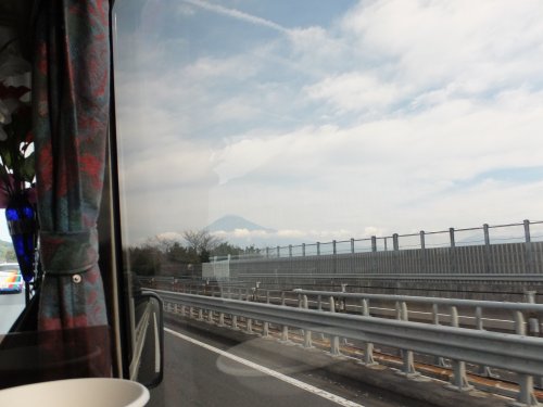 車窓より富士山