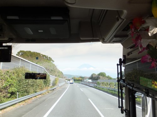 車窓より富士山