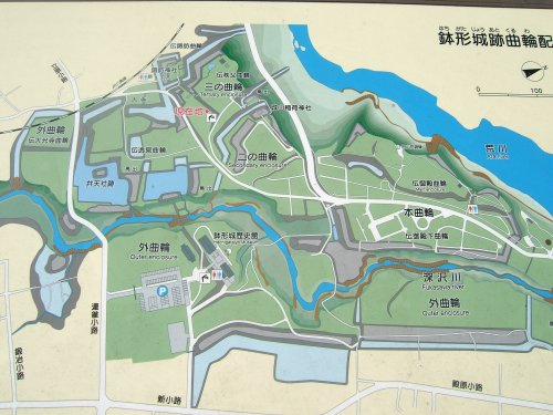 鉢形城跡